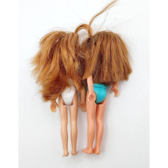 Barbie Mattel Little Sister Chelsea Lot of 2 Kelly Dolls 5.5” - Picture 2 of 2